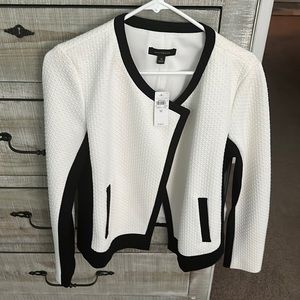 Brand new AT black and white jacket with pockets.